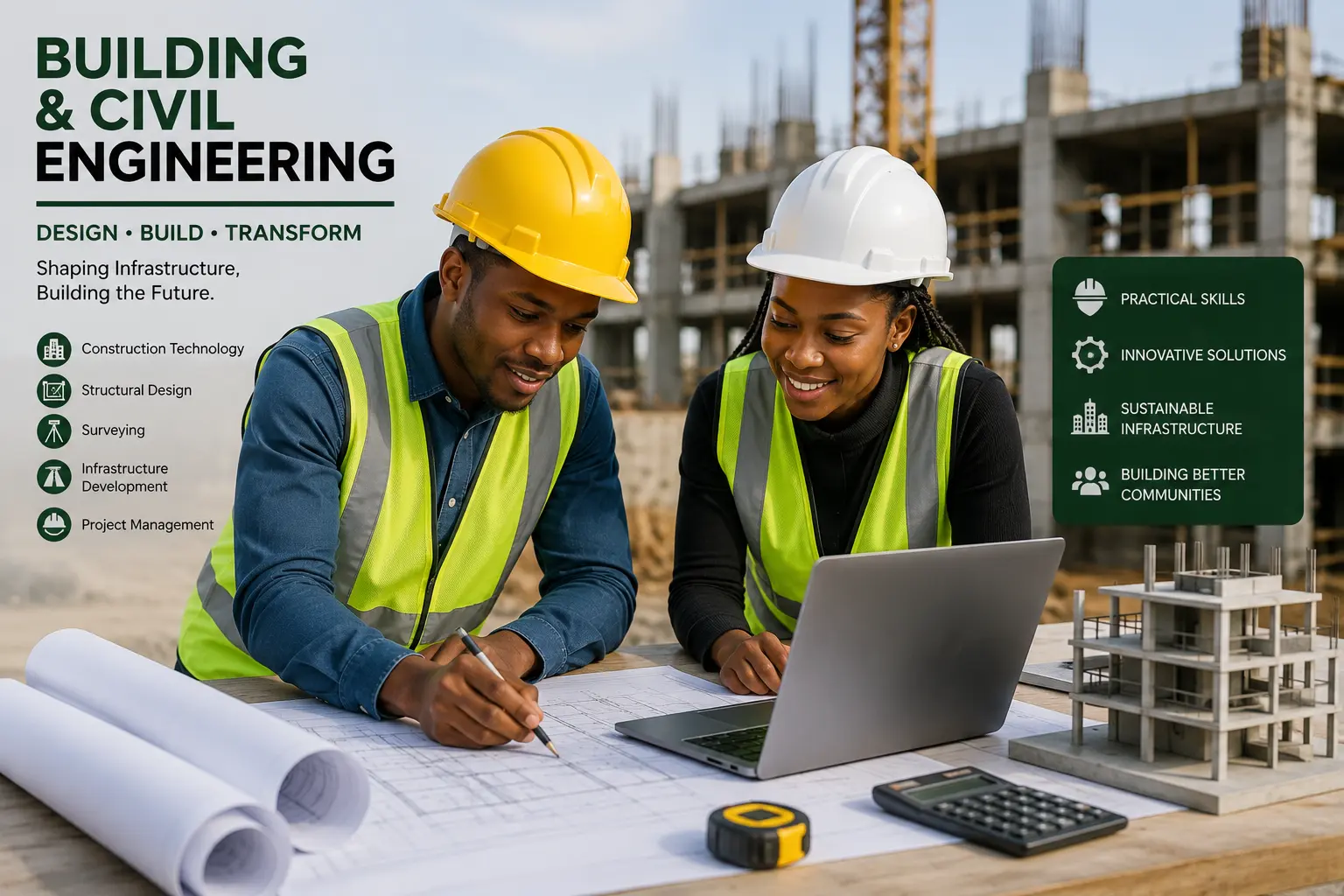 Building and civil engineering department