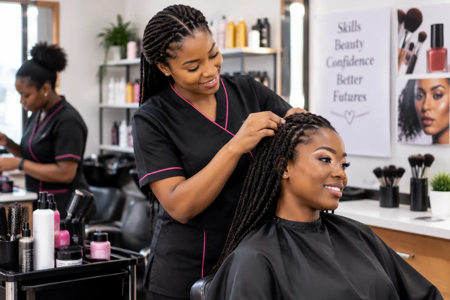 Cosmetology department