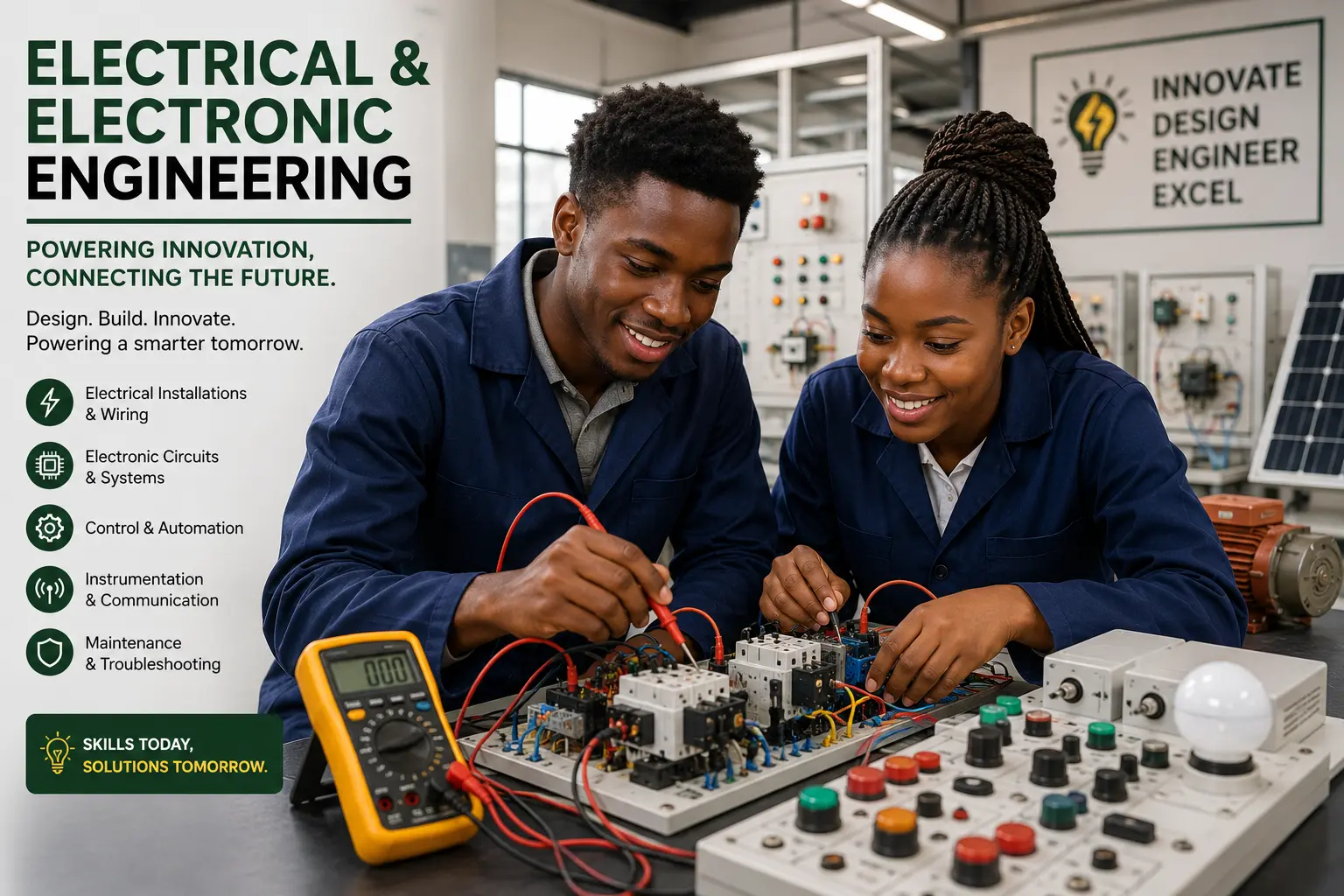 Electrical and electronics department